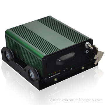 CCTV Linux 4CH HDD Mobile DVR for Vehicle Built-in 3G&GPS&WiFi&G-Sensor